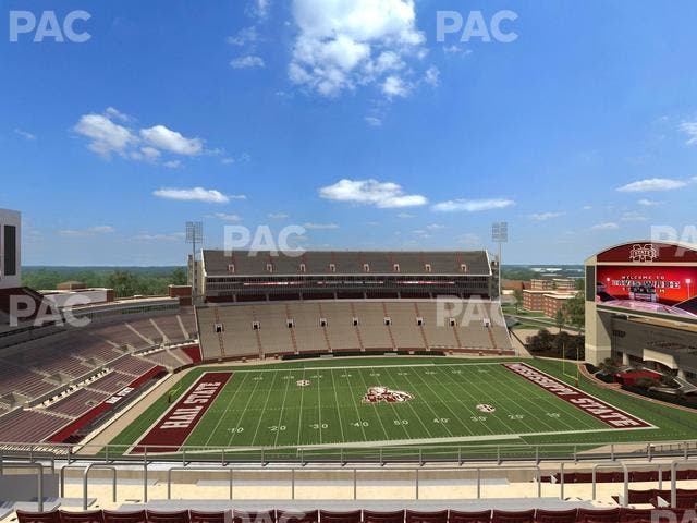 Davis Wade Stadium at Scott Field - Section 309 Seat View Davis Wade Stadium at Scott Field - Section 309 Seat View