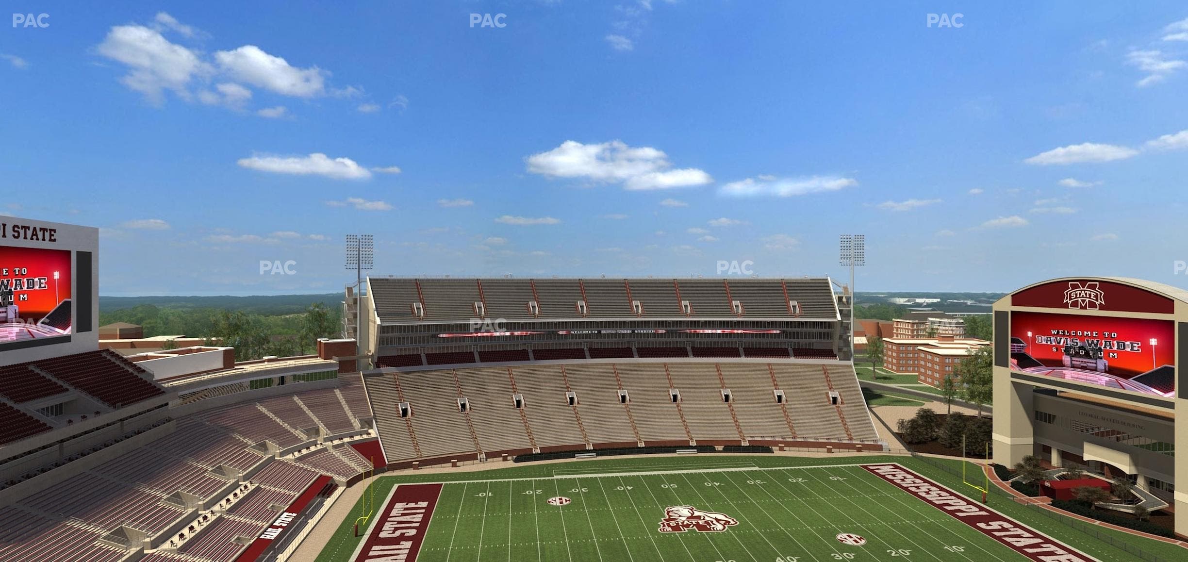 Davis Wade Stadium at Scott Field - Section 310 Seat View