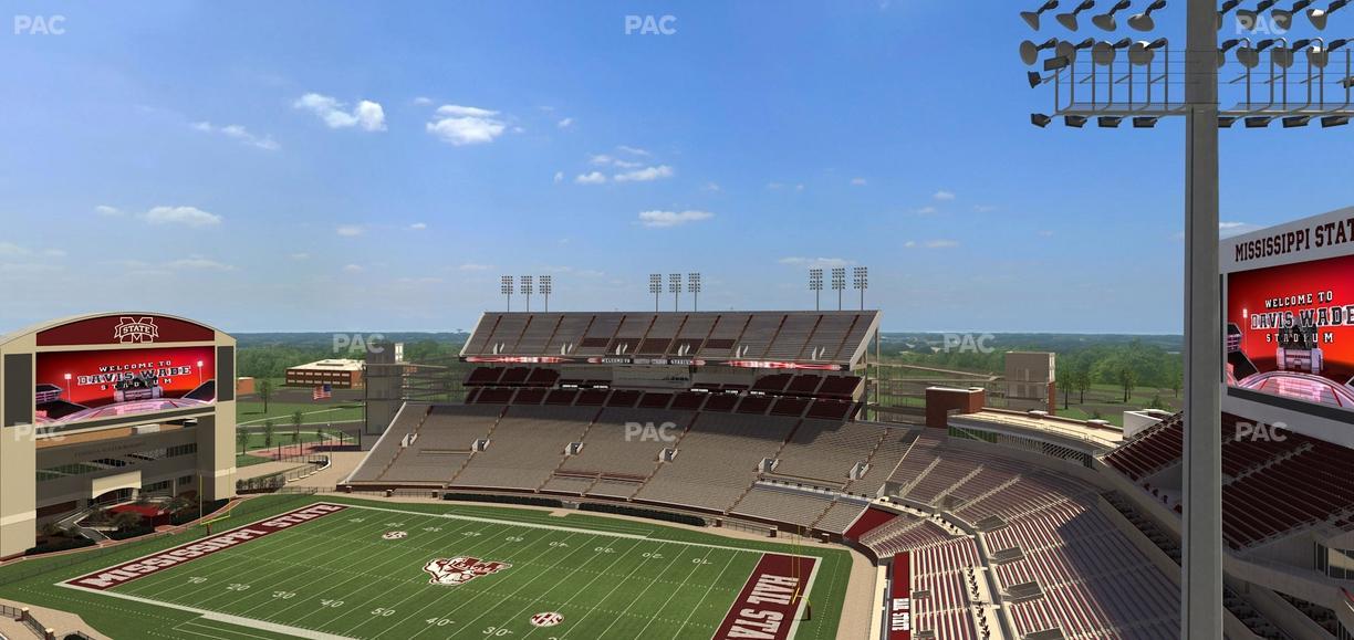 Davis Wade Stadium at Scott Field - Section 332 Seat View