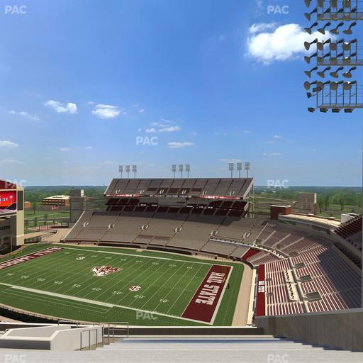 Davis Wade Stadium at Scott Field - Section 332 Seat View