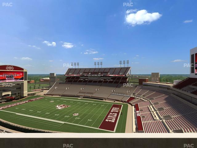 Davis Wade Stadium at Scott Field - Section 332 Seat View