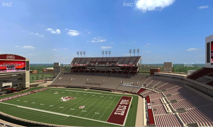 Davis Wade Stadium at Scott Field - Section 332 Seat View