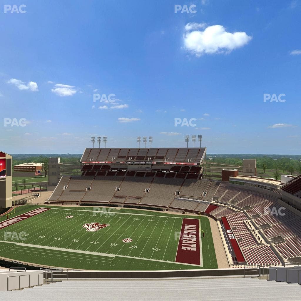 Davis Wade Stadium at Scott Field - Section 333 Seat View