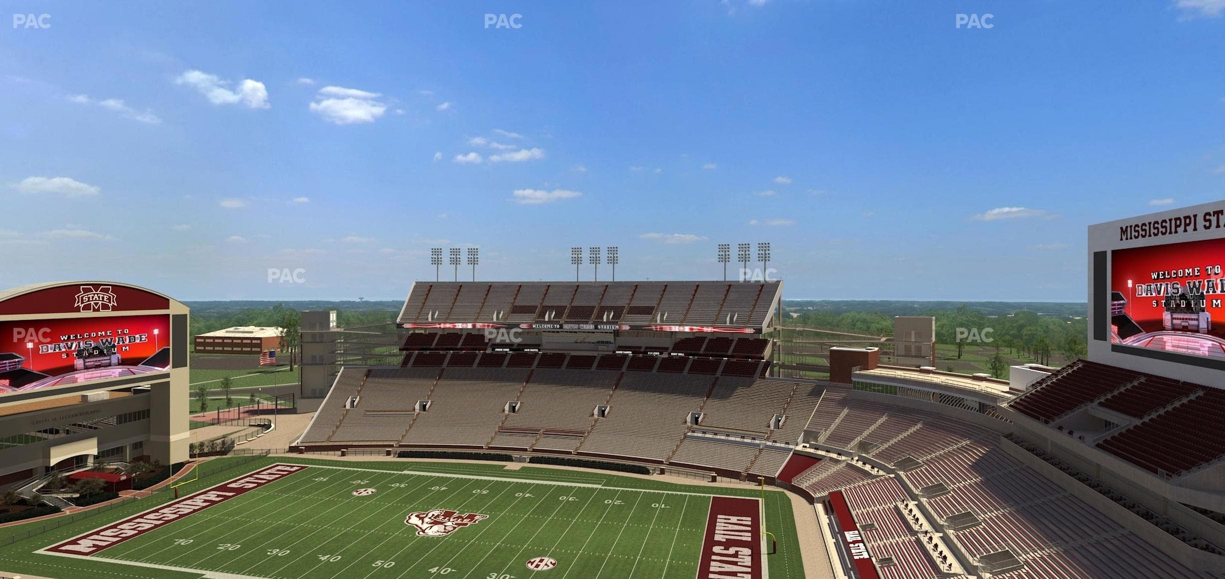 Davis Wade Stadium at Scott Field - Section 333 Seat View