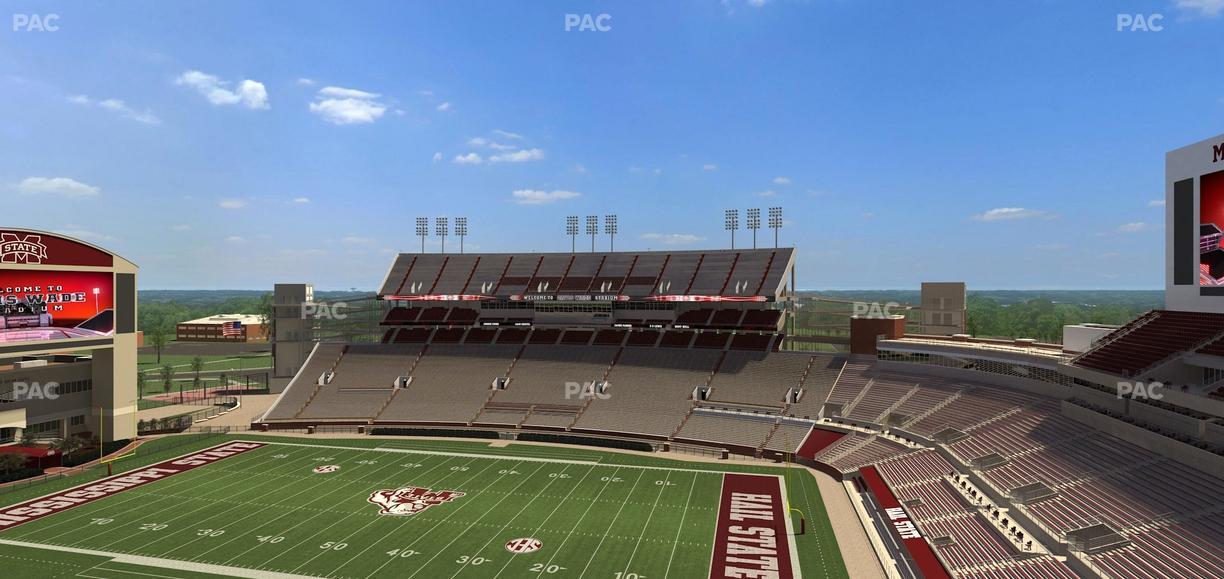 Davis Wade Stadium at Scott Field - Section 333 Seat View