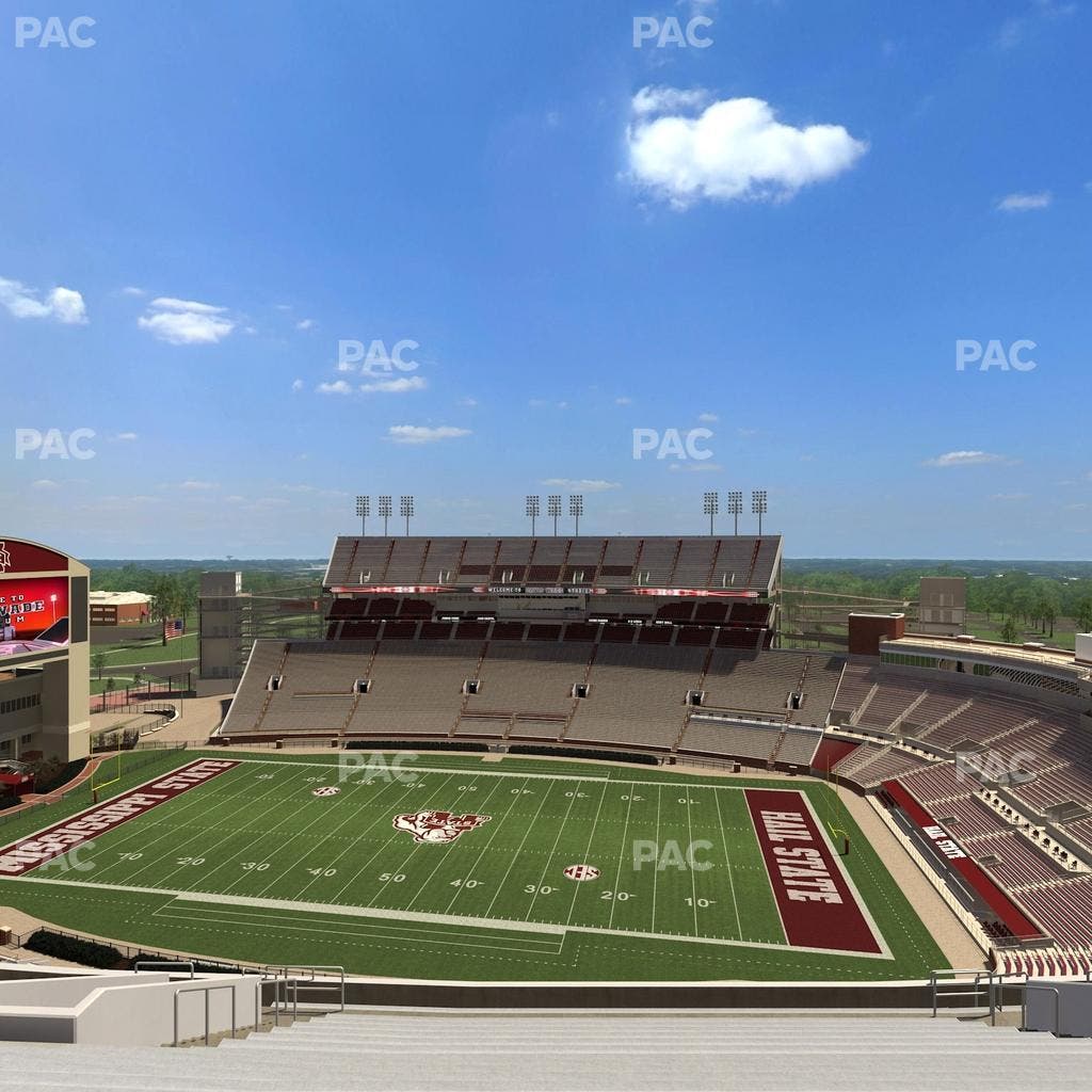 Davis Wade Stadium at Scott Field - Section 334 Seat View