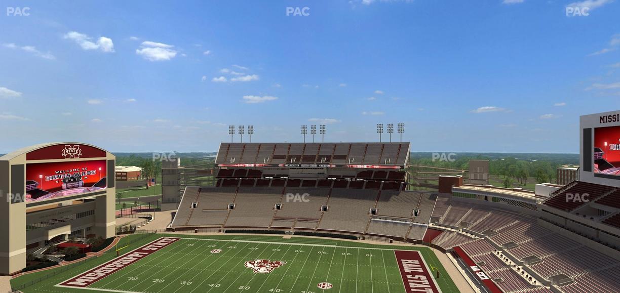 Davis Wade Stadium at Scott Field - Section 334 Seat View