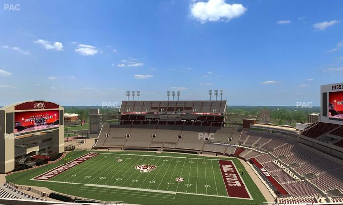 Davis Wade Stadium at Scott Field - Section 334 Seat View