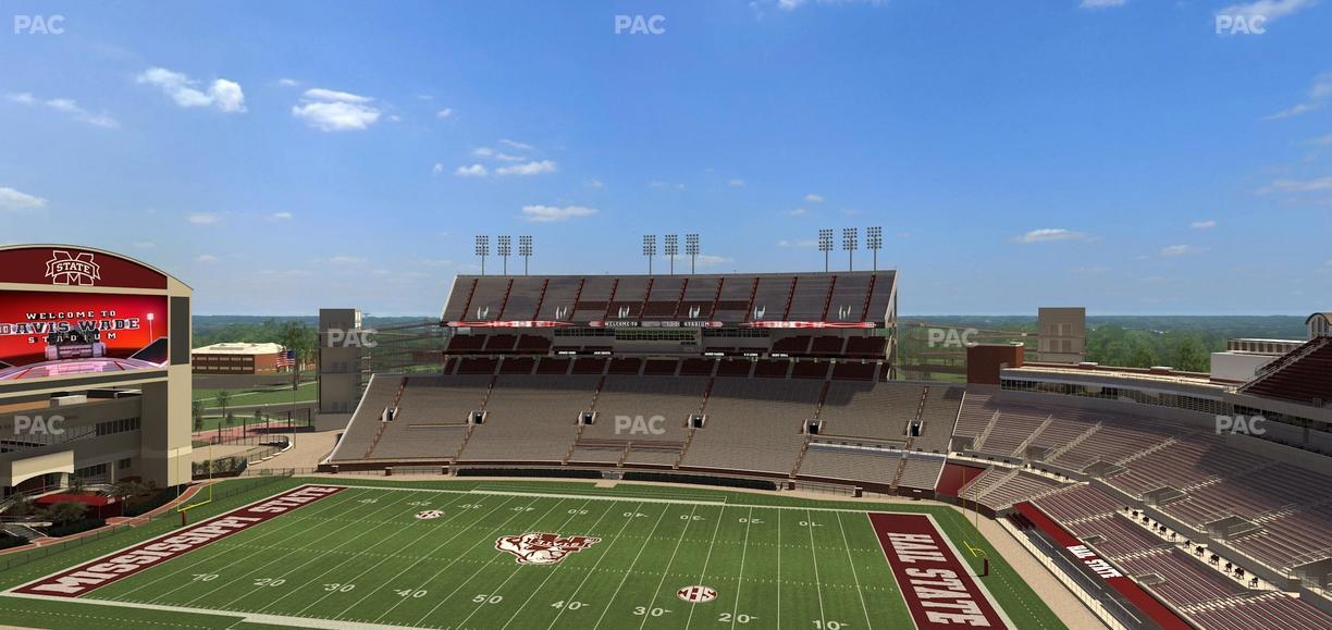 Davis Wade Stadium at Scott Field - Section 334 Seat View