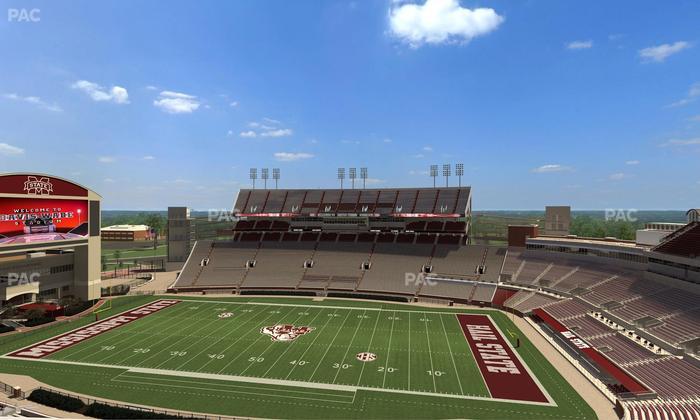 Davis Wade Stadium at Scott Field - Section 334 Seat View