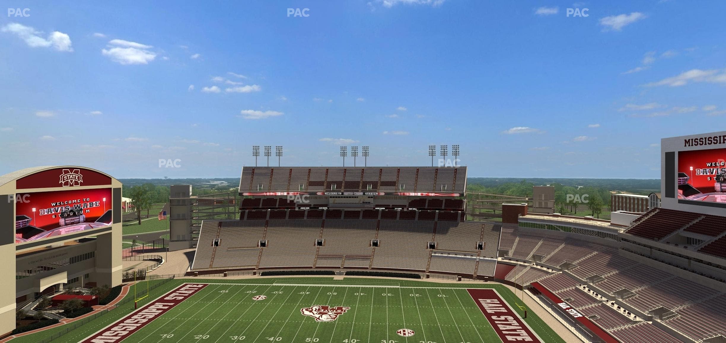 Davis Wade Stadium at Scott Field - Section 335 Seat View