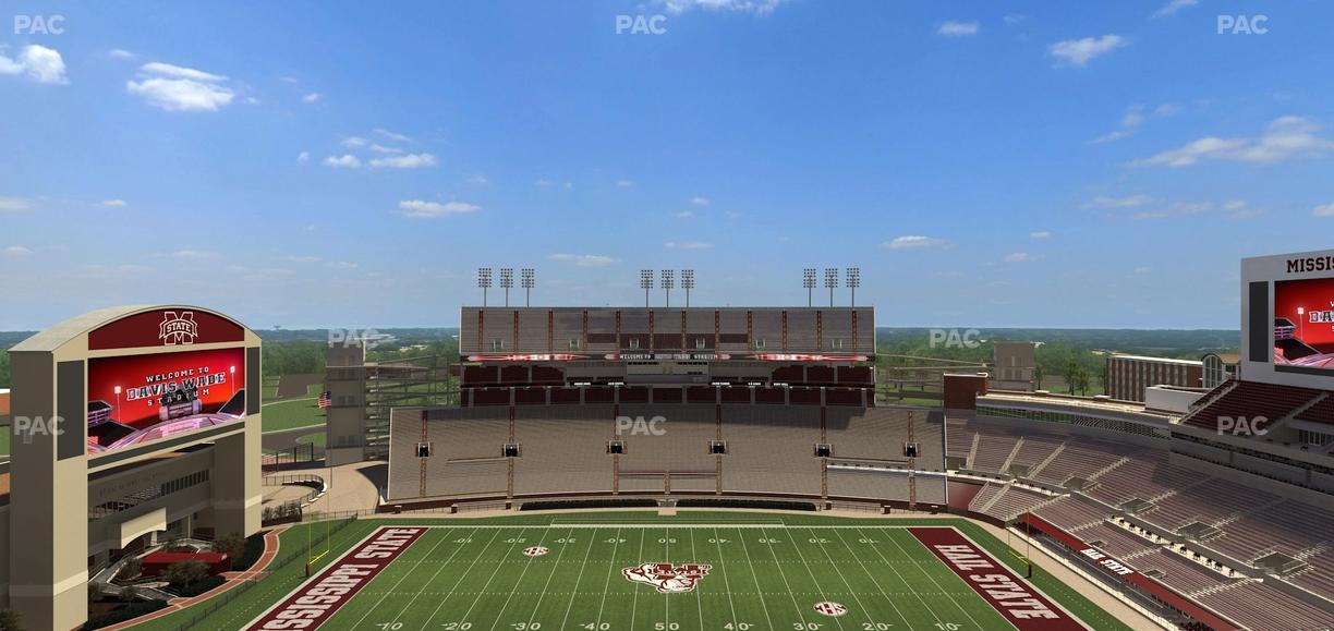 Davis Wade Stadium at Scott Field - Section 336 Seat View