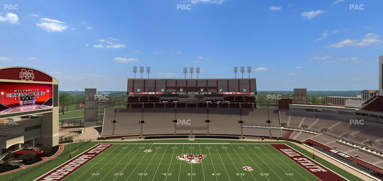 Davis Wade Stadium at Scott Field - Section 336 Seat View