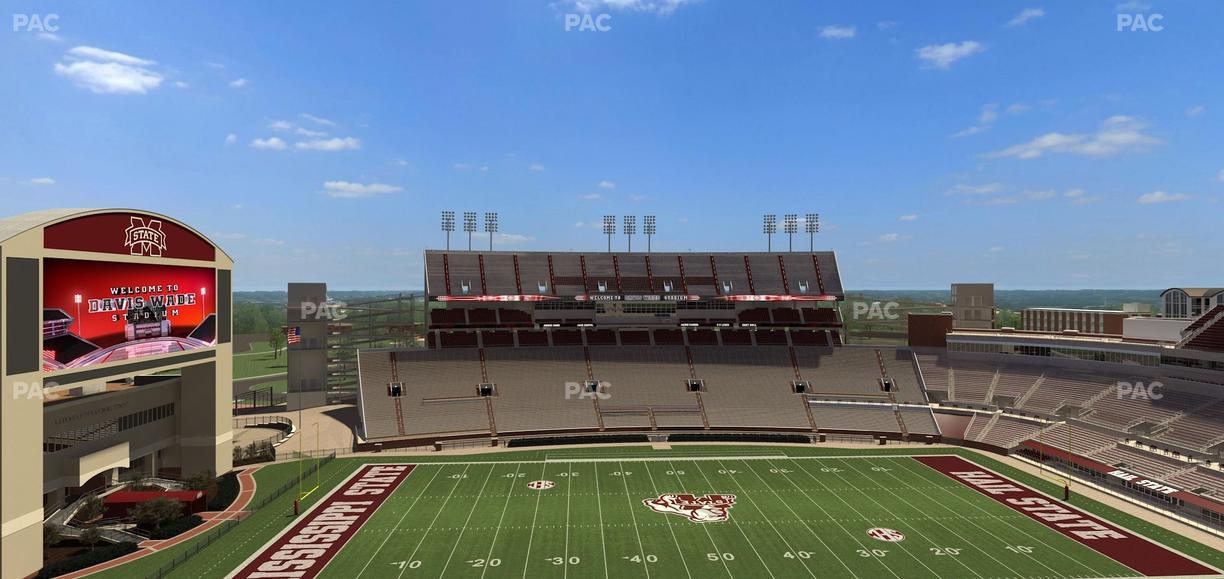Davis Wade Stadium at Scott Field - Section 337 Seat View