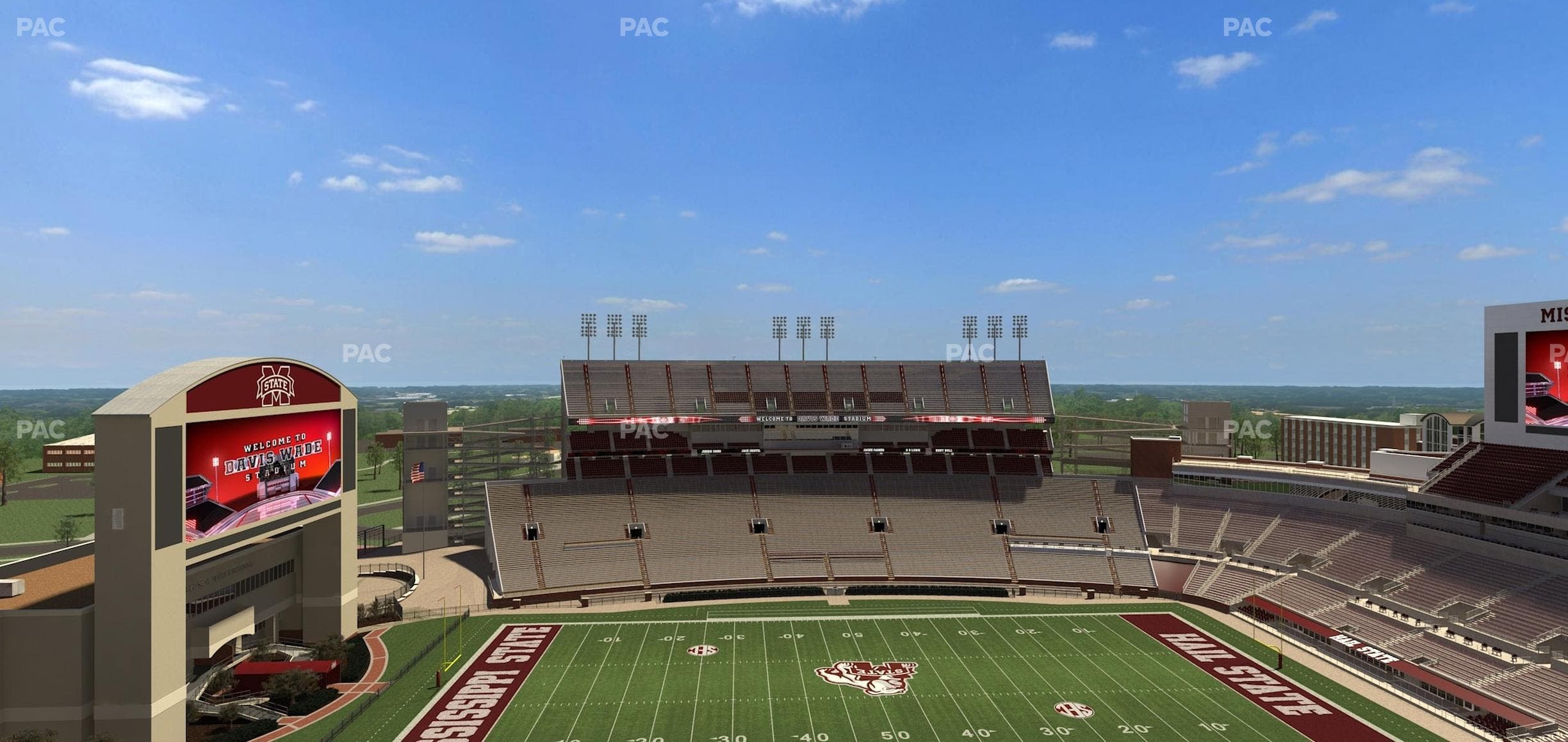 Davis Wade Stadium at Scott Field - Section 337 Seat View