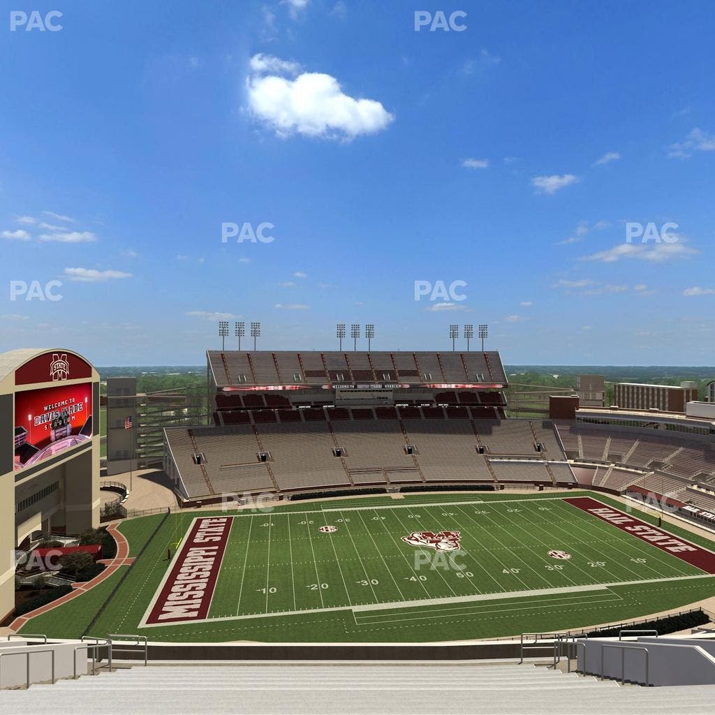 Davis Wade Stadium at Scott Field - Section 338 Seat View