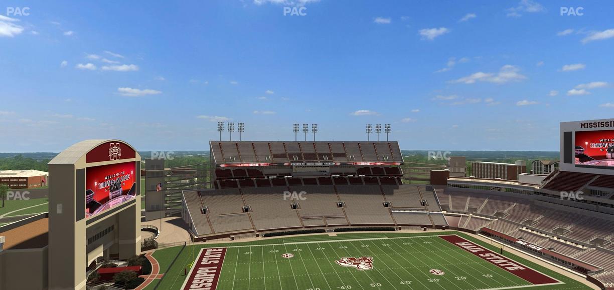 Davis Wade Stadium at Scott Field - Section 338 Seat View