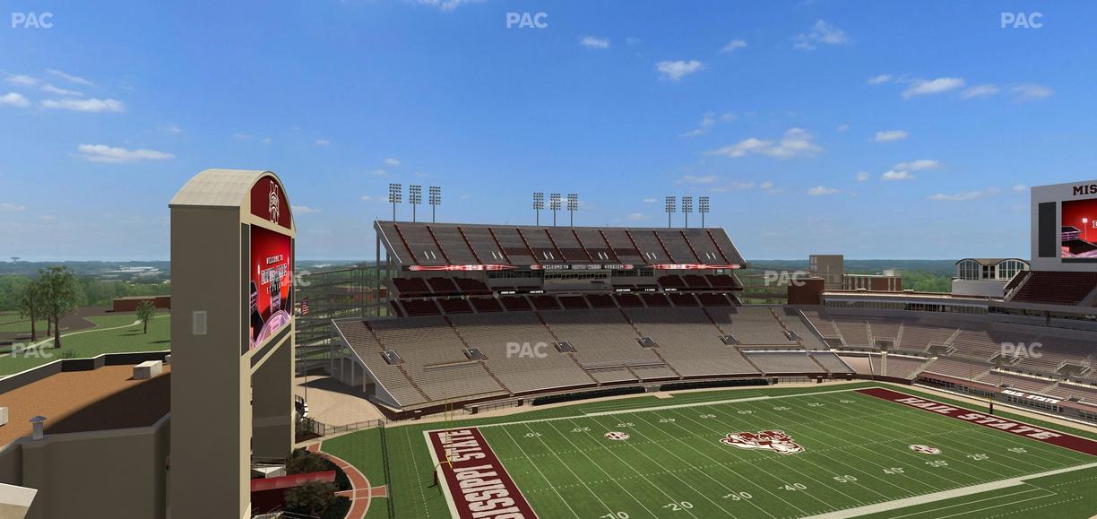 Davis Wade Stadium at Scott Field - Section 340 Seat View