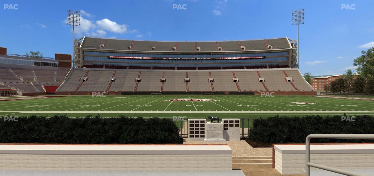 Davis Wade Stadium at Scott Field - Section 4 Seat View