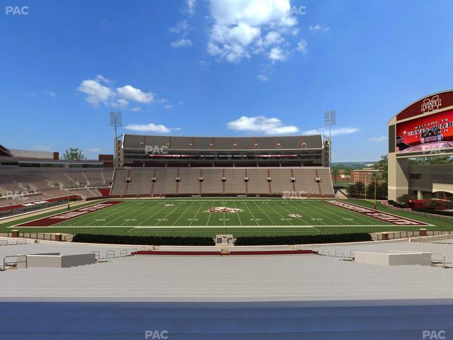 Davis Wade Stadium at Scott Field - Section 4 Seat View