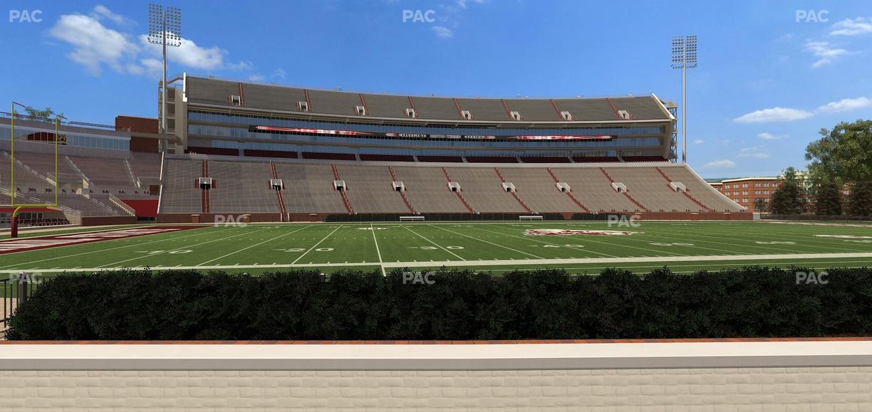 Davis Wade Stadium at Scott Field - Section 5 Seat View