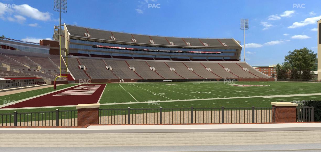 Davis Wade Stadium at Scott Field - Section 6 Seat View
