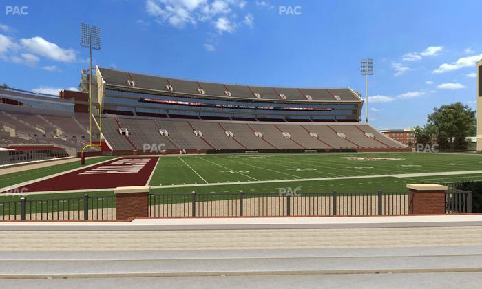 Davis Wade Stadium at Scott Field - Section 6 Seat View