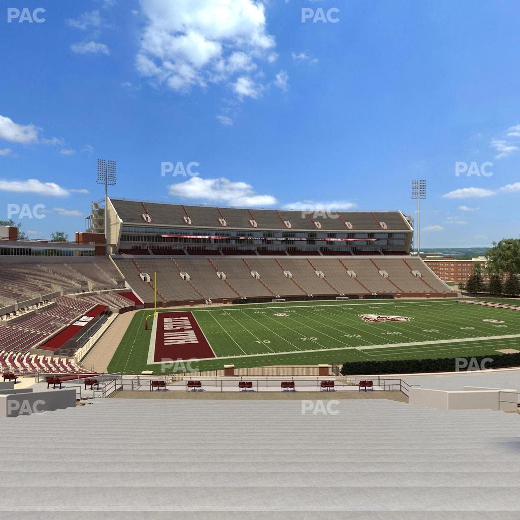 Davis Wade Stadium at Scott Field - Section 6 Seat View