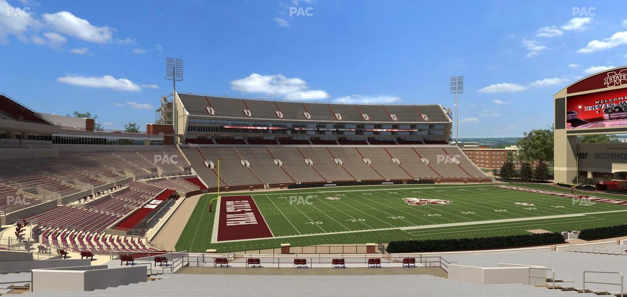 Davis Wade Stadium at Scott Field - Section 6 Seat View