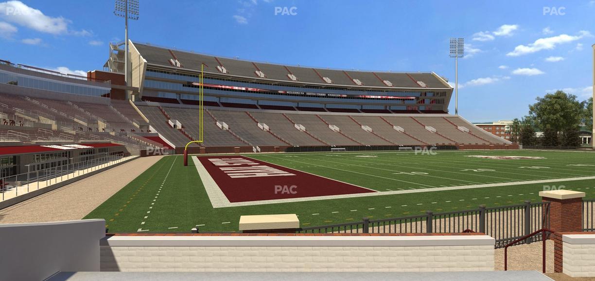 Davis Wade Stadium at Scott Field - Section 7 Seat View