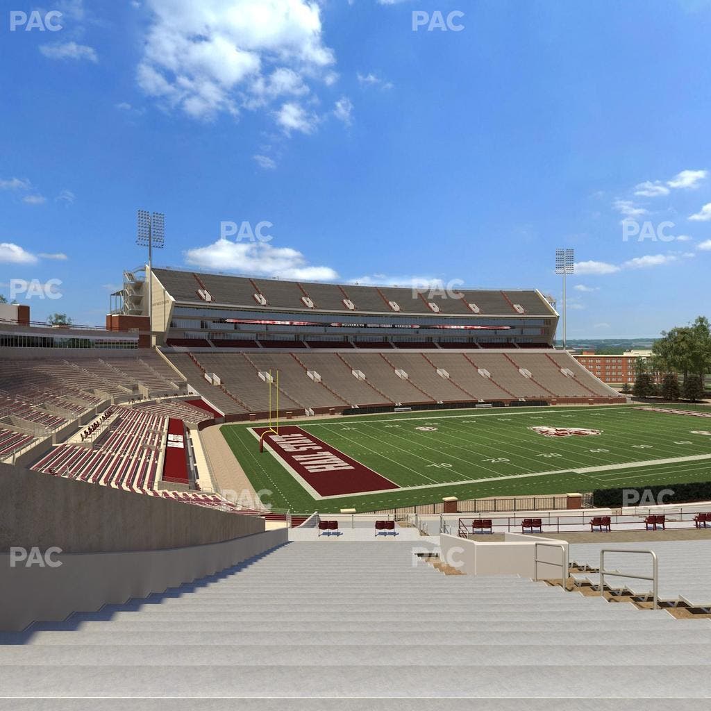 Davis Wade Stadium at Scott Field - Section 7 Seat View