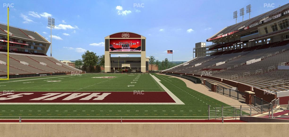 Davis Wade Stadium at Scott Field - Section State Level Suite 10 Seat View