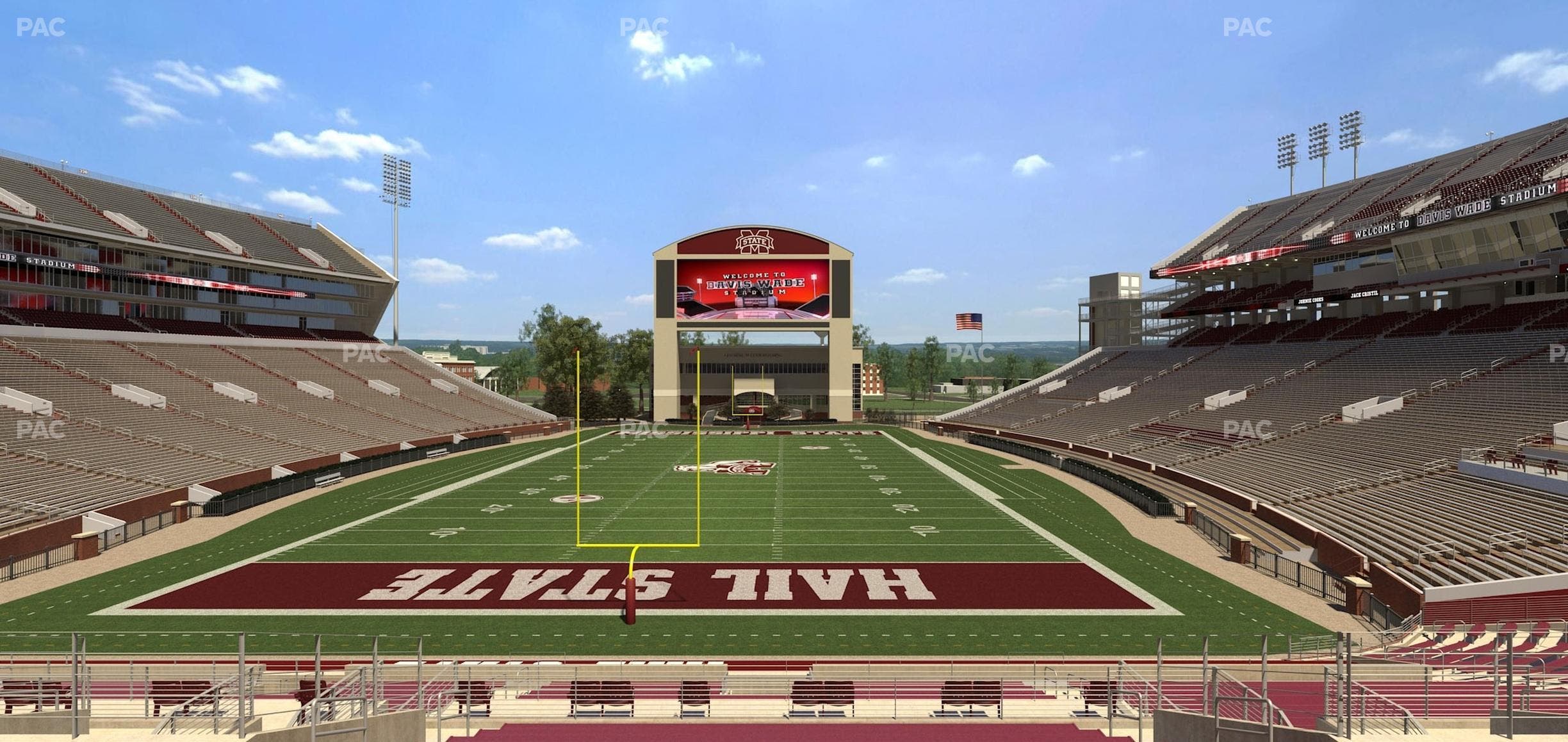 Davis Wade Stadium at Scott Field - Section State Level Suite 11 Seat View