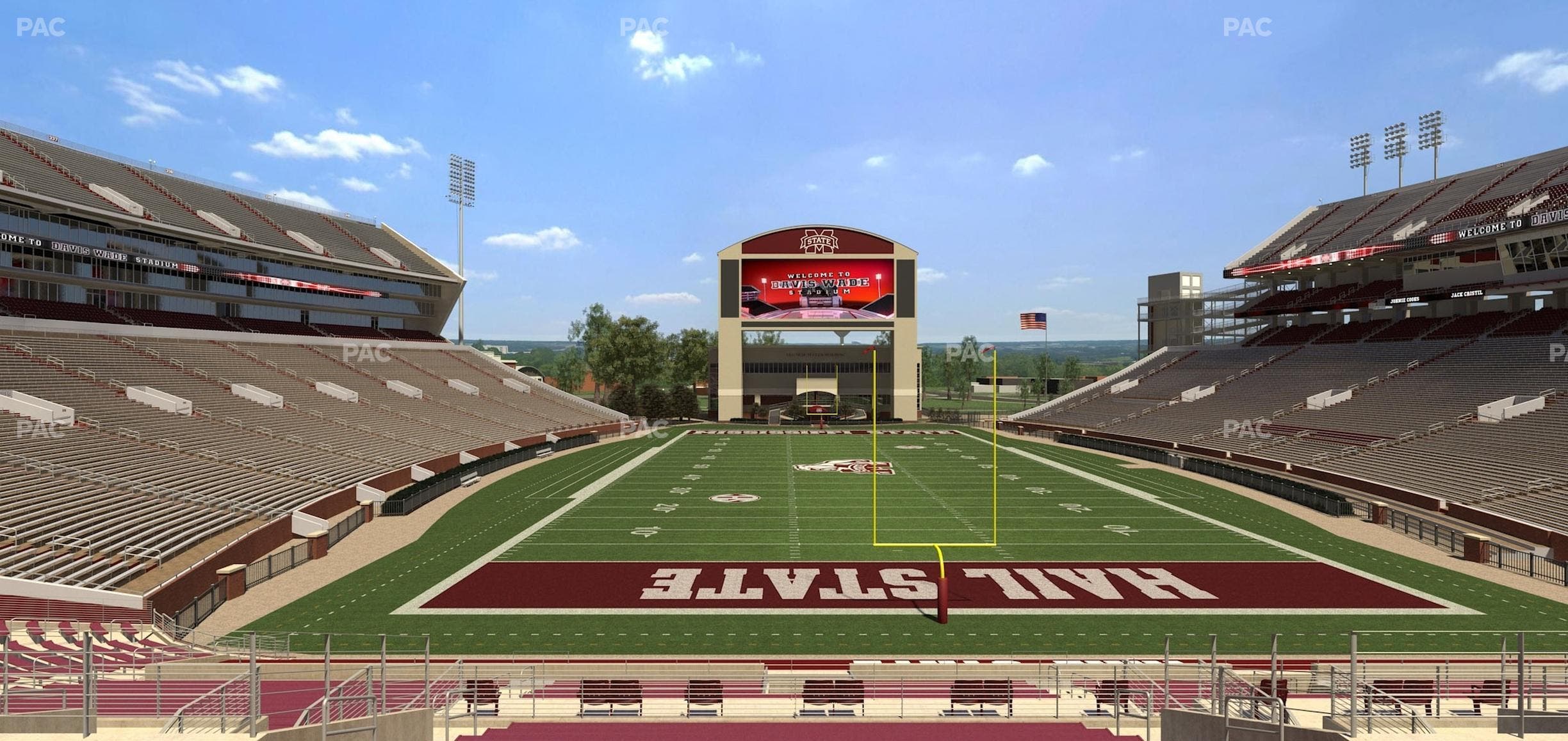 Davis Wade Stadium at Scott Field - Section State Level Suite 12 Seat View