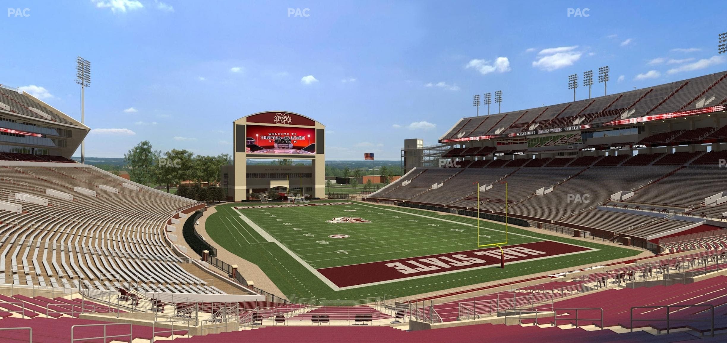 Davis Wade Stadium at Scott Field - Section State Level Suite 14 Seat View