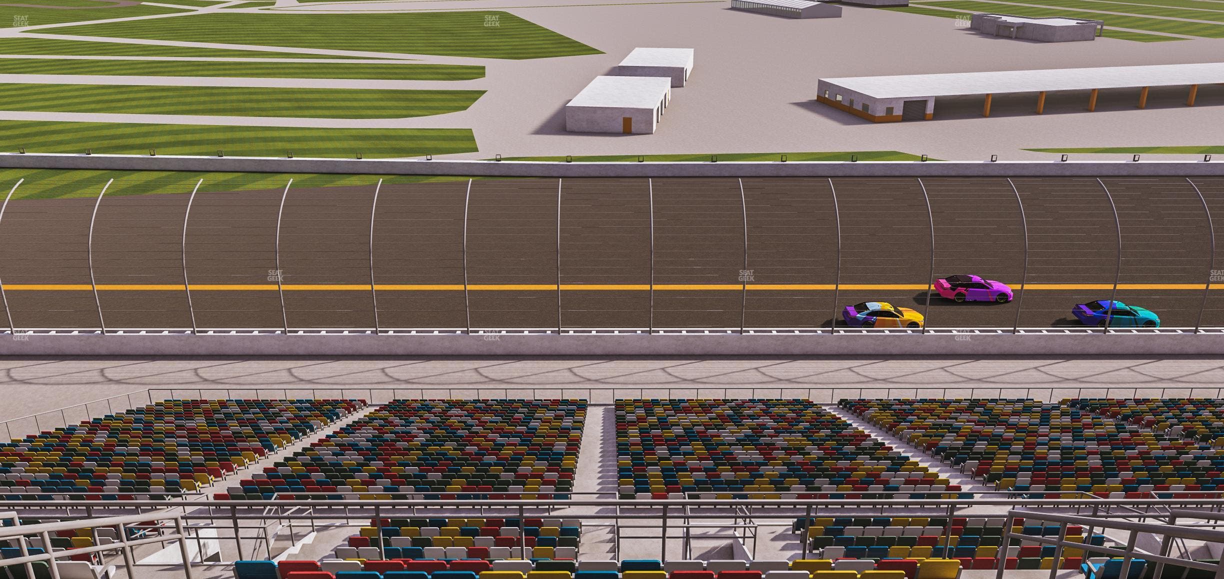 Daytona International Speedway - Section 310 Seat View