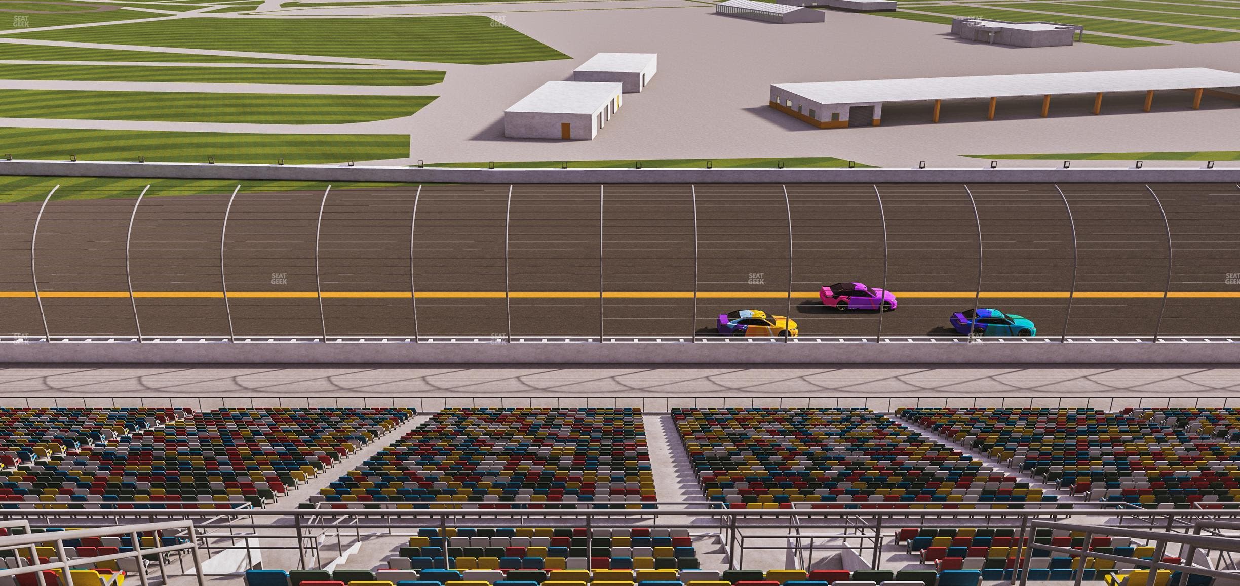 Daytona International Speedway - Section 311 Seat View