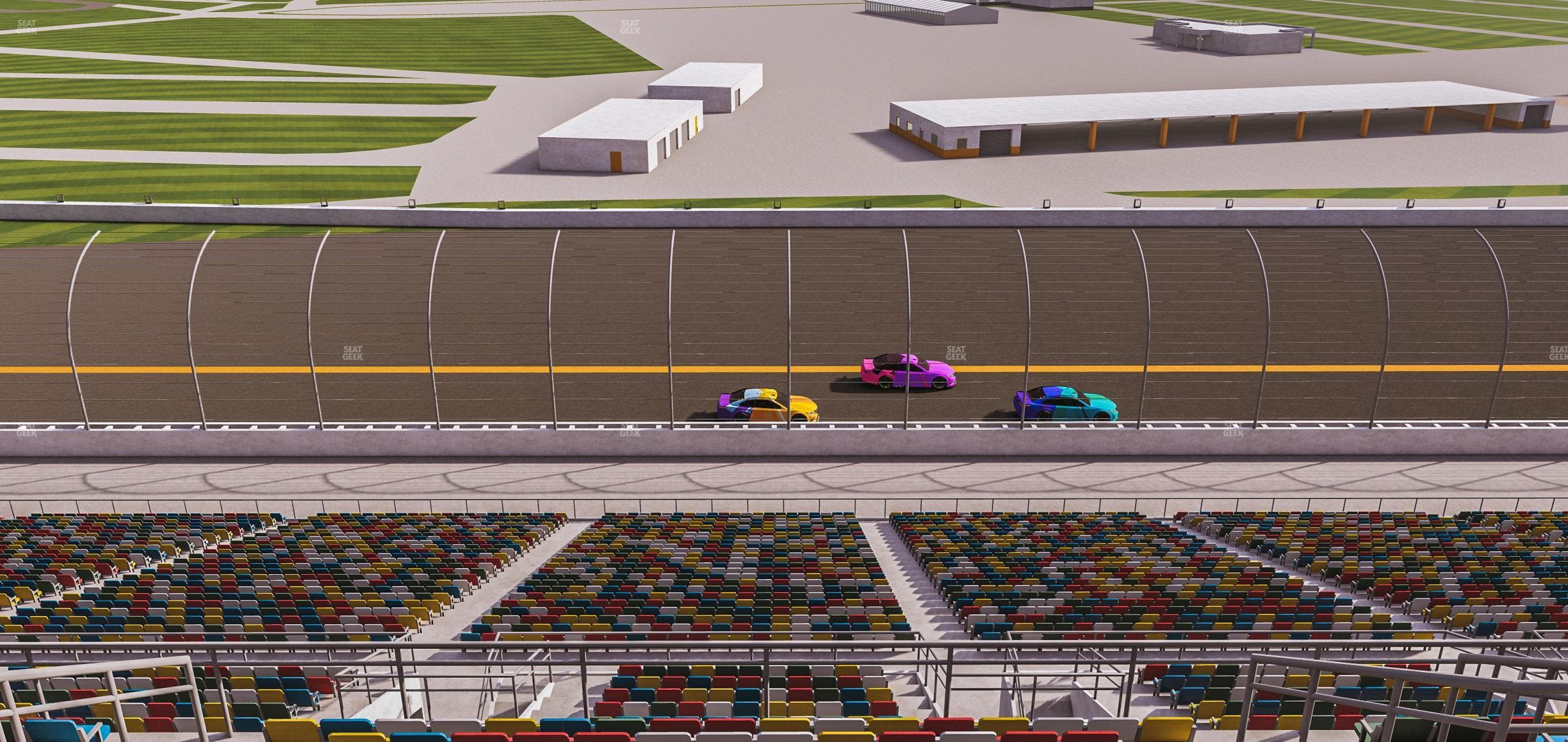 Daytona International Speedway - Section 312 Seat View