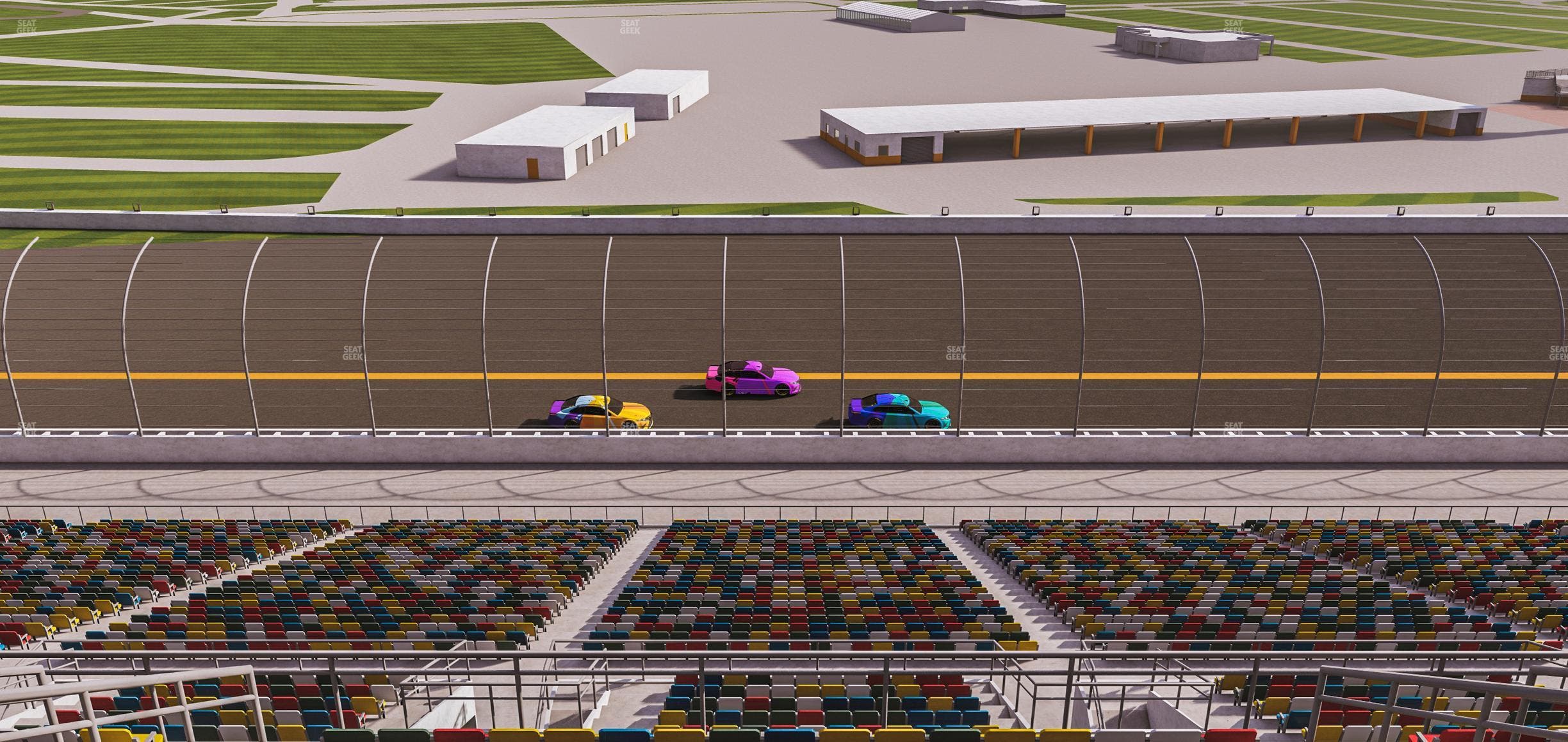Daytona International Speedway - Section 313 Seat View