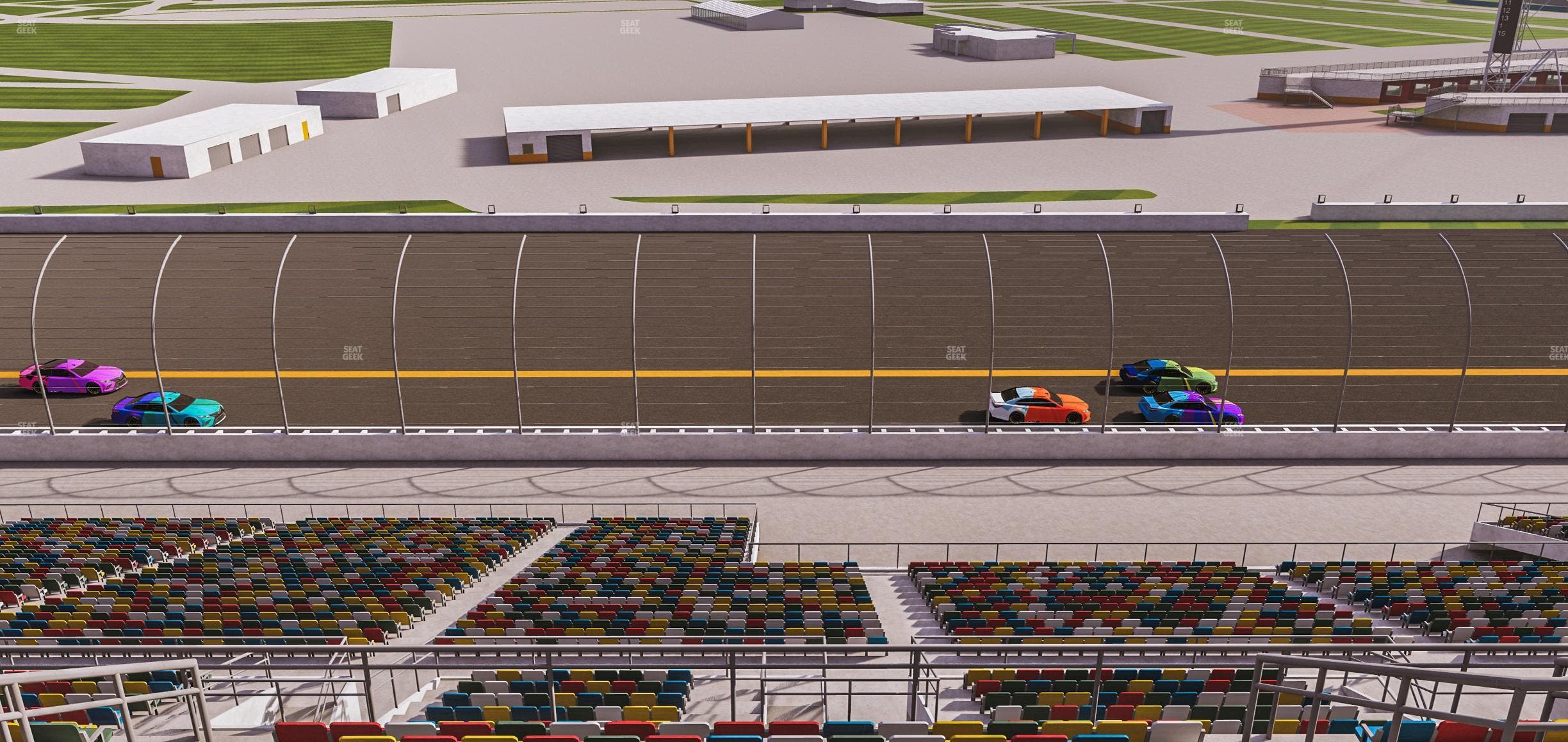 Daytona International Speedway - Section 317 Seat View