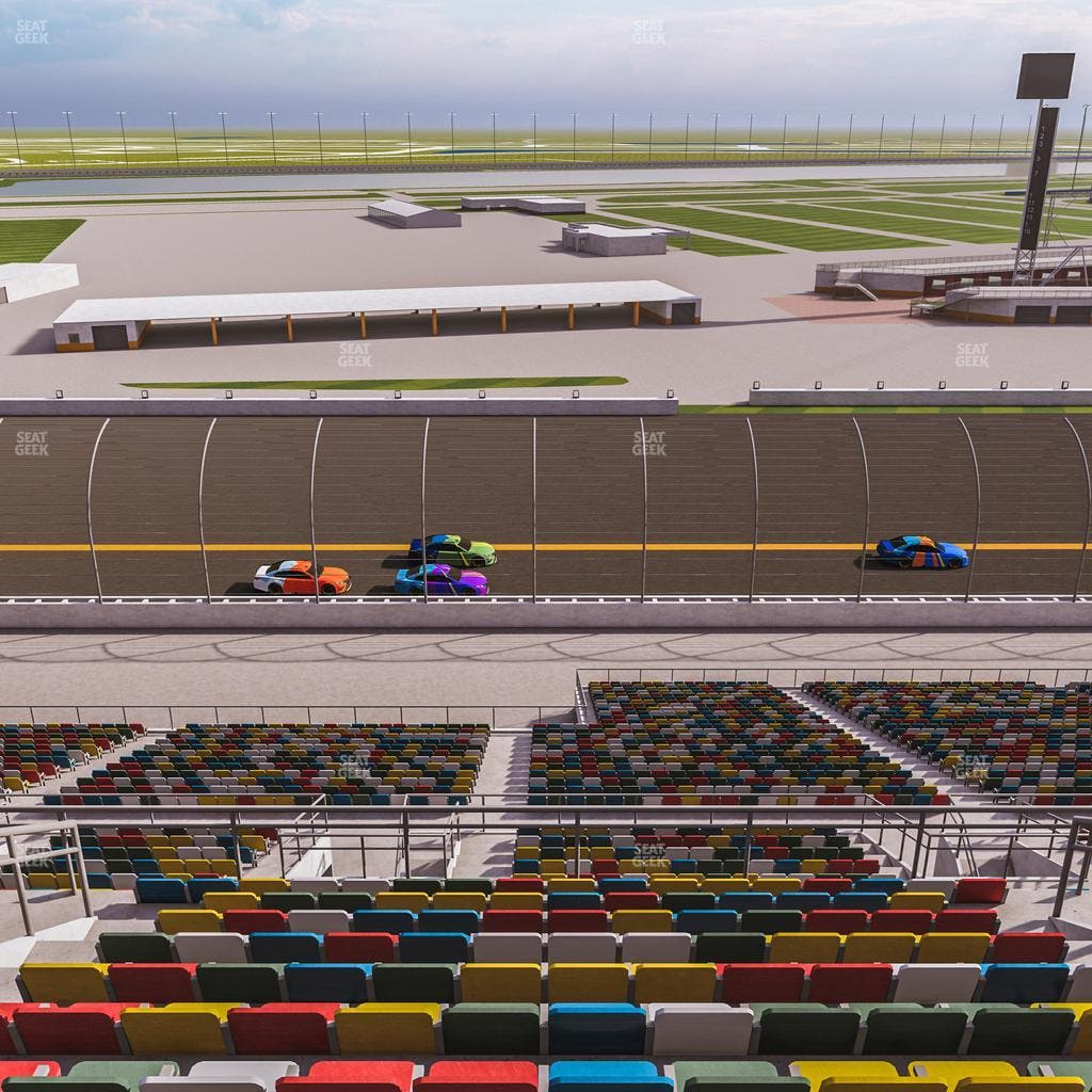 Daytona International Speedway - Section 320 Seat View