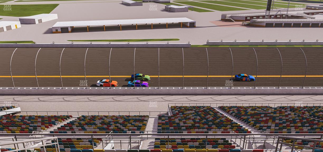 Daytona International Speedway - Section 320 Seat View