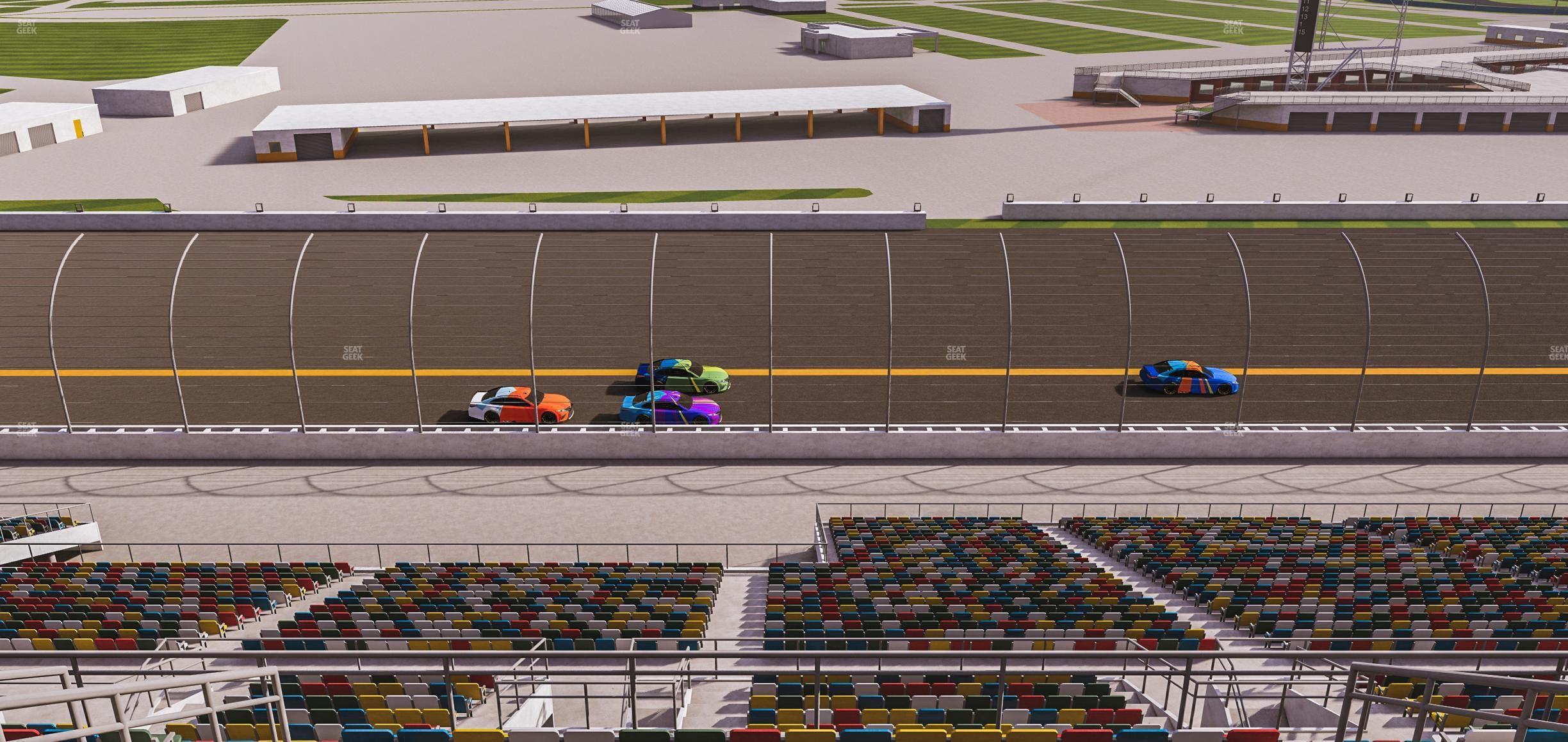 Daytona International Speedway - Section 320 Seat View