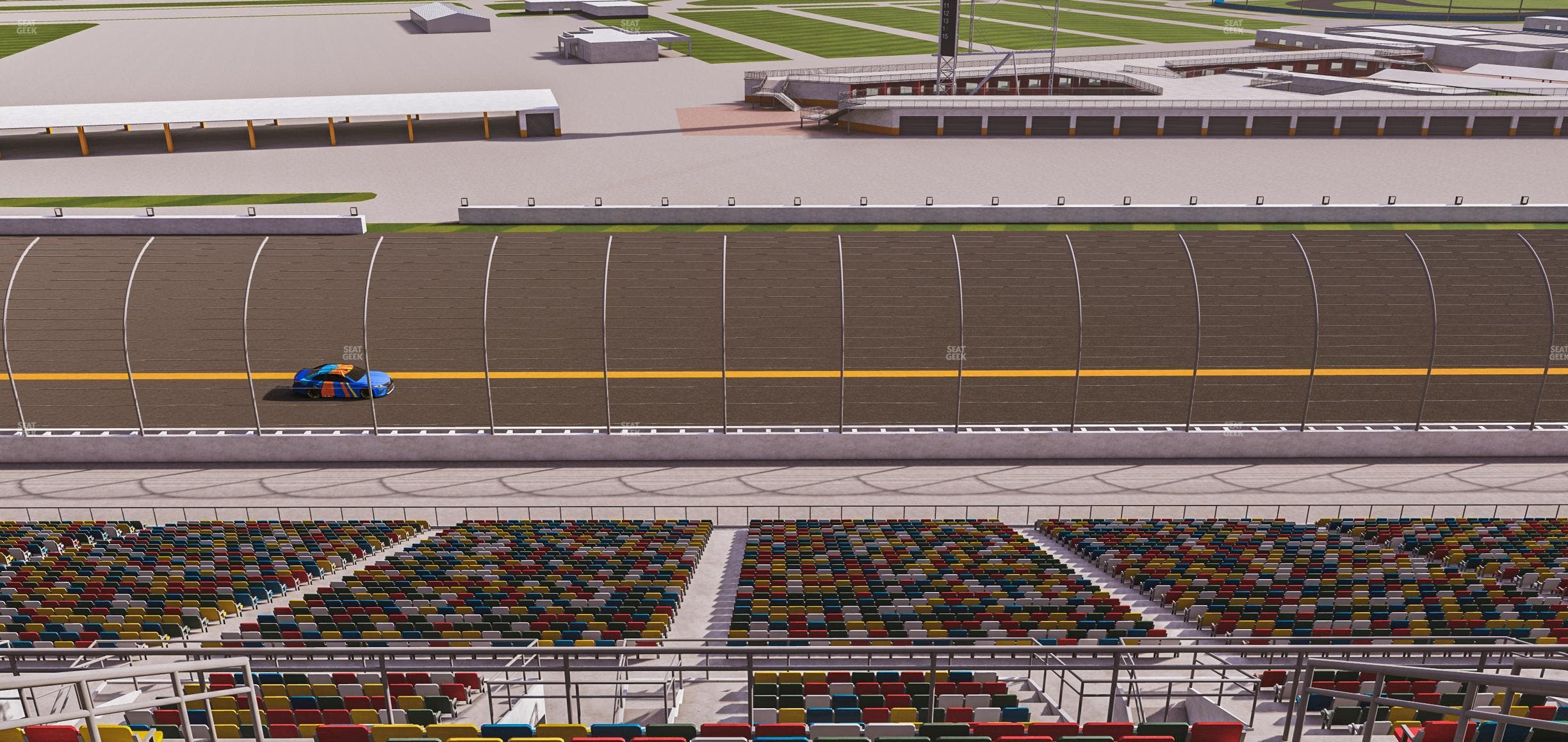 Daytona International Speedway - Section 325 Seat View