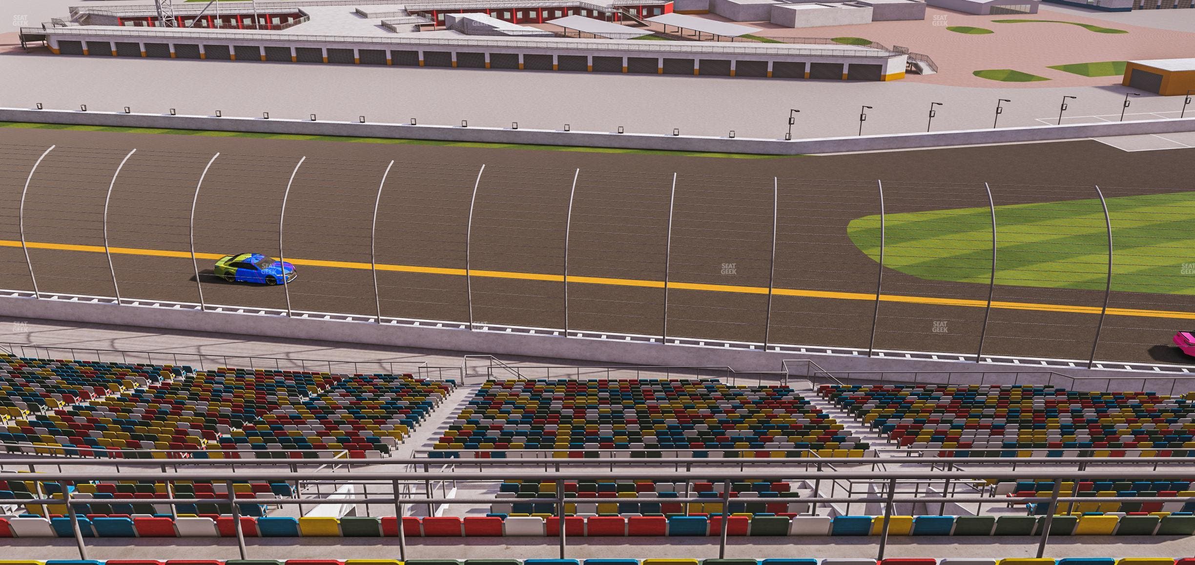 Daytona International Speedway - Section 335 Seat View