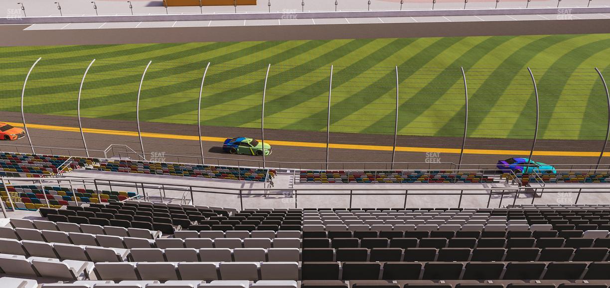 Daytona International Speedway - Section 344 Seat View