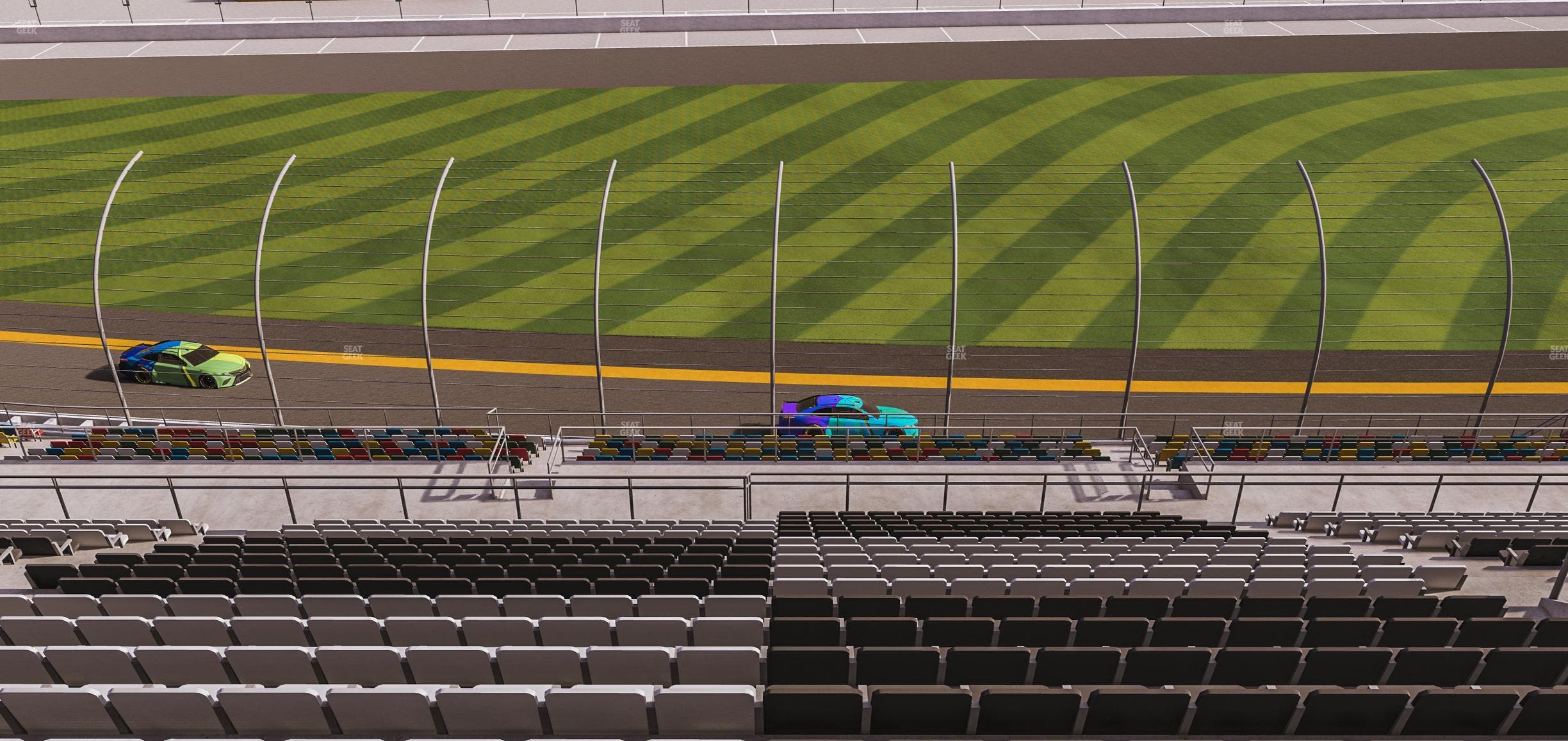 Daytona International Speedway - Section 345 Seat View