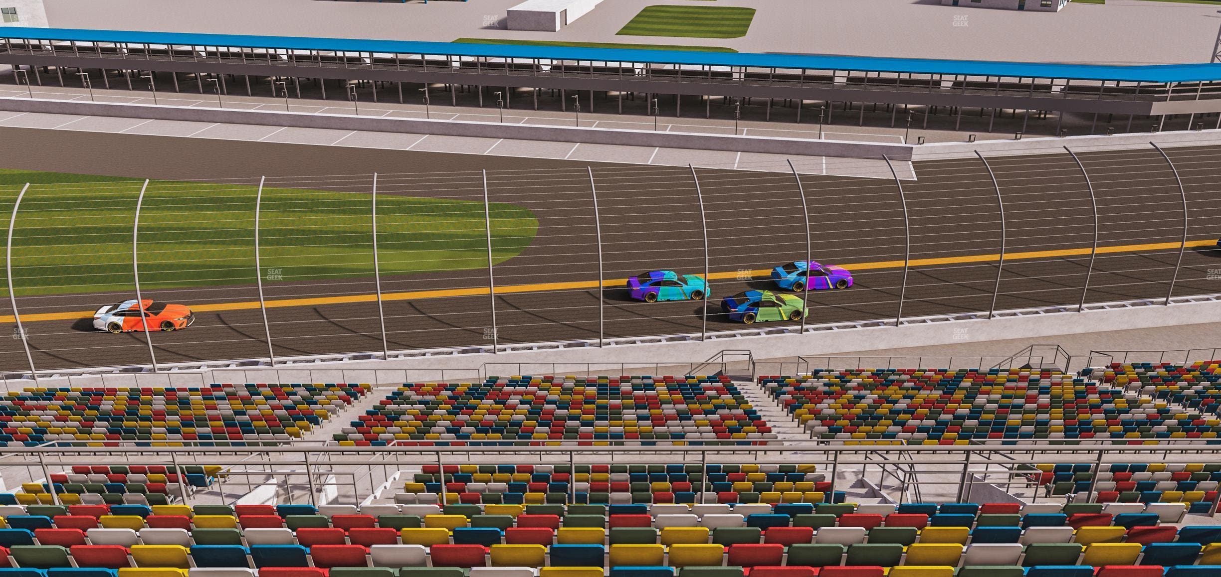 Daytona International Speedway - Section 366 Seat View