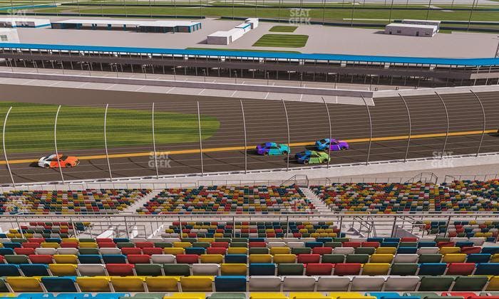 Daytona International Speedway - Section 366 Seat View
