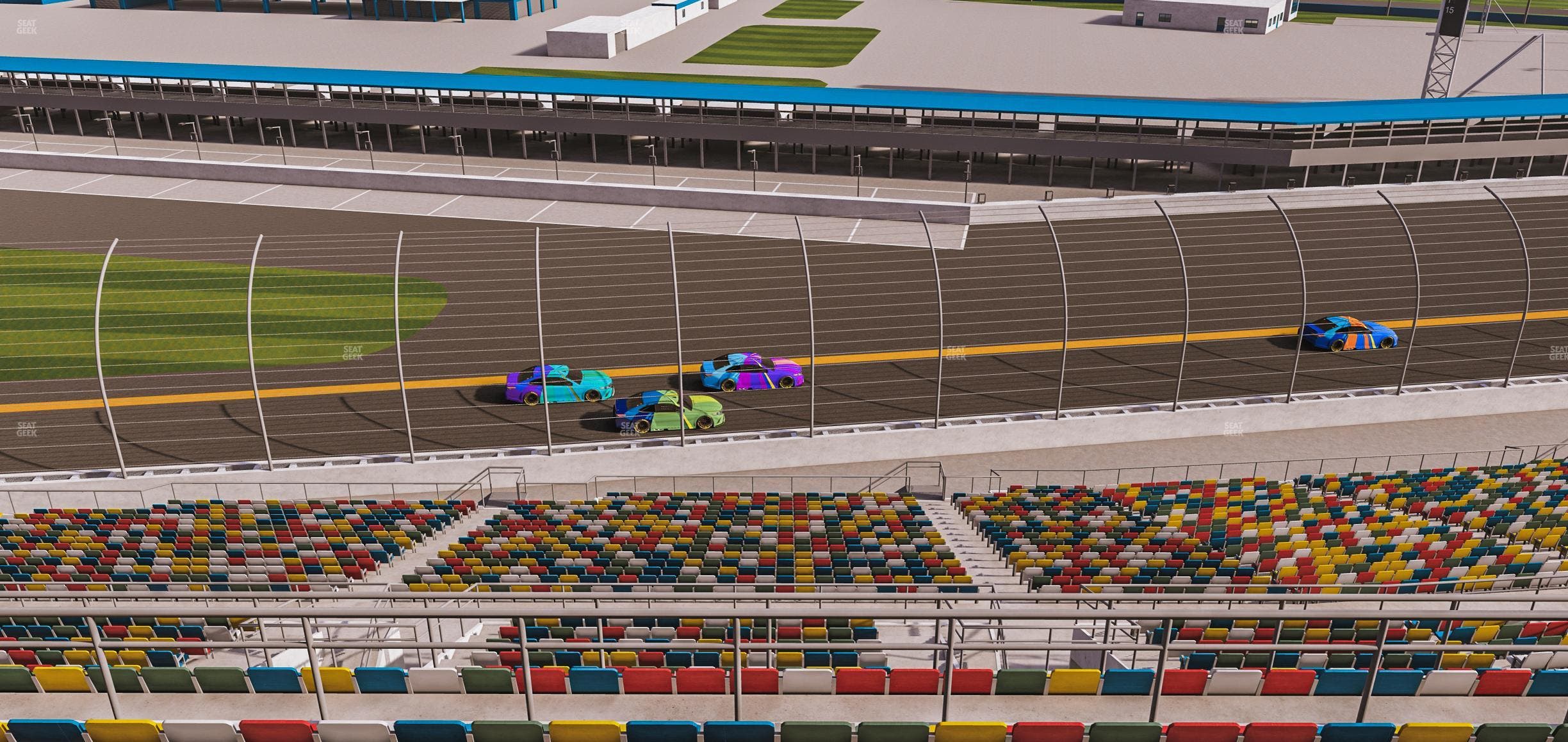 Daytona International Speedway - Section 367 Seat View